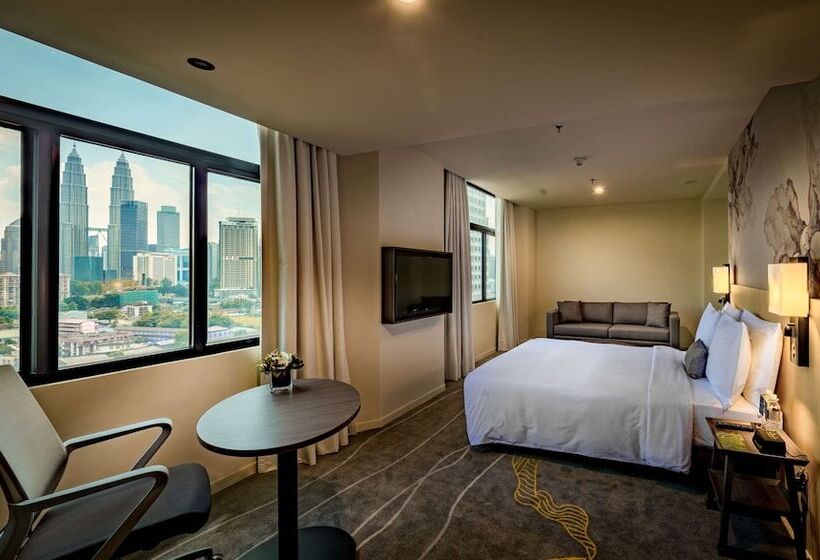 اتاق لوکس با چشم‌انداز, Hilton Garden Inn Kuala Lumpur Jalan Tuanku Abdul Rahman North