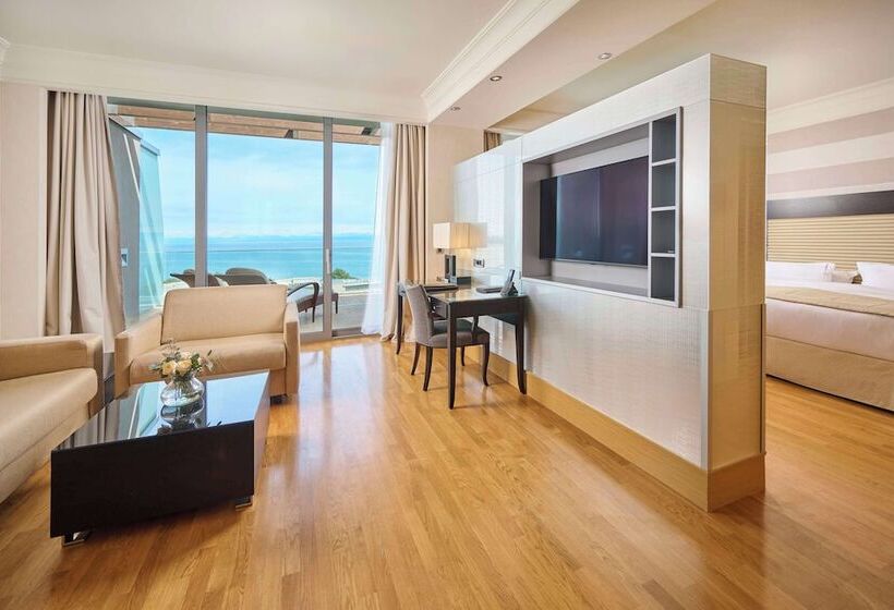 سوییت جونیور با چشم‌انداز دریا, Kempinski Hotel Adriatic Istria Croatia