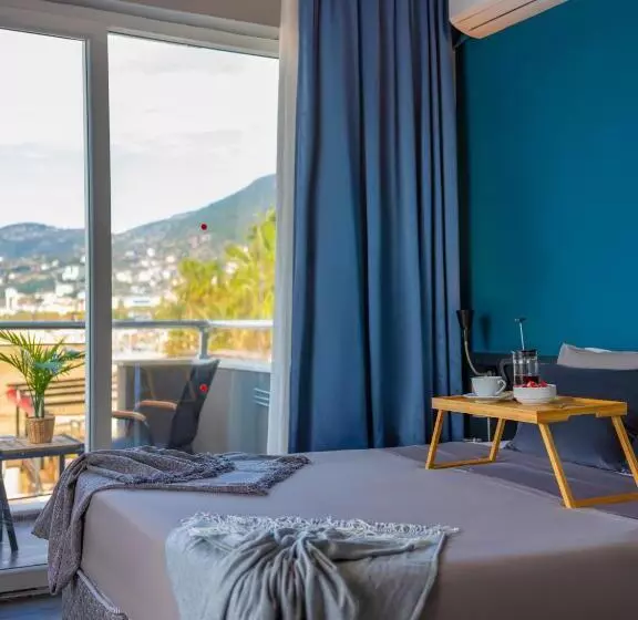 اتاق اساندارد با چشم‌انداز جانبی به دریا, Royalisa Palmiye Beach Hotel Adult Only
