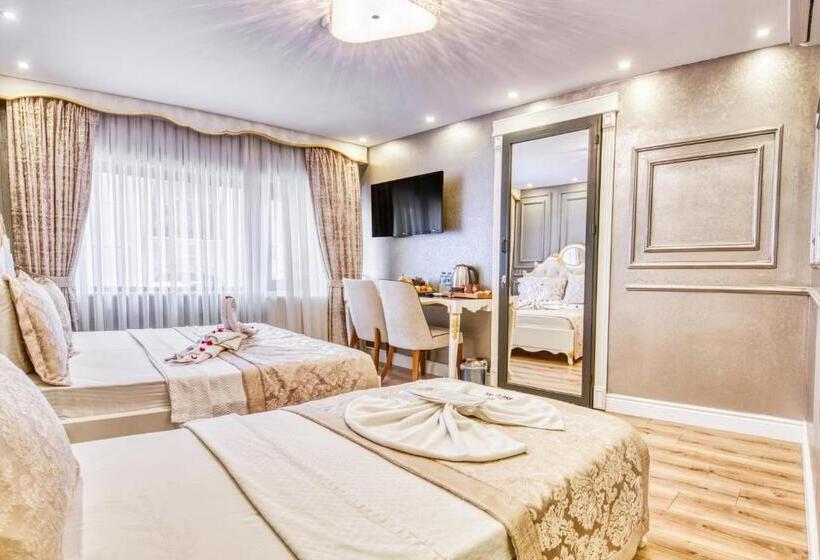 コネクティングルーム（家族用）。, Sirkeci Ersu Hotel & Spa