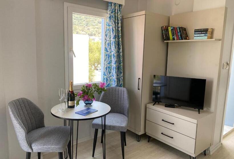 شقة غرفة واحدة, Merve Apartments, Your Home From Home In Central Bodrum, Street Cats Frequent The Property, Not All