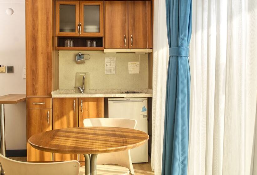 آپارتمان 1 خوابه, Mutlu Apart Otel
