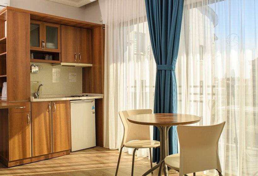 １ベッドルームアパートメント, Mutlu Apart Otel