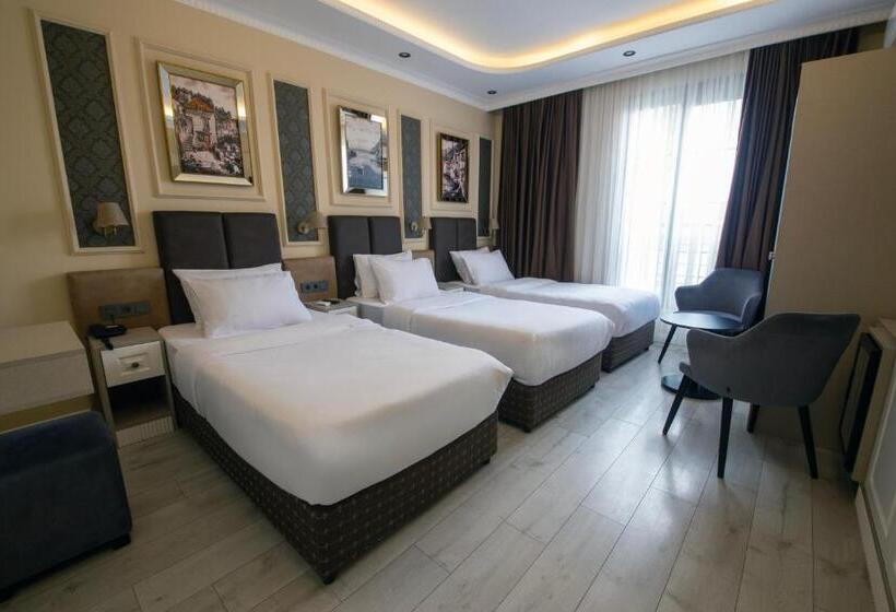 חדר דלוקס לשלושה, Frt Ai̇rport Otel