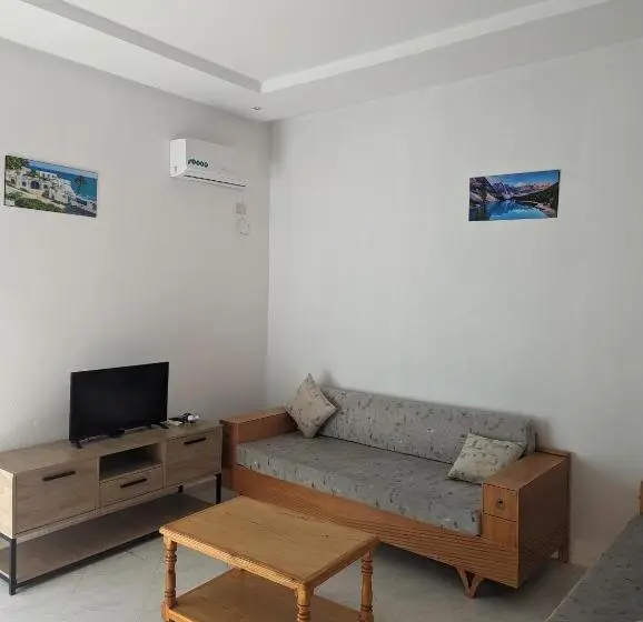 آپارتمان 1 خوابه با چشم‌انداز استخر, Nn Residence Tabarka