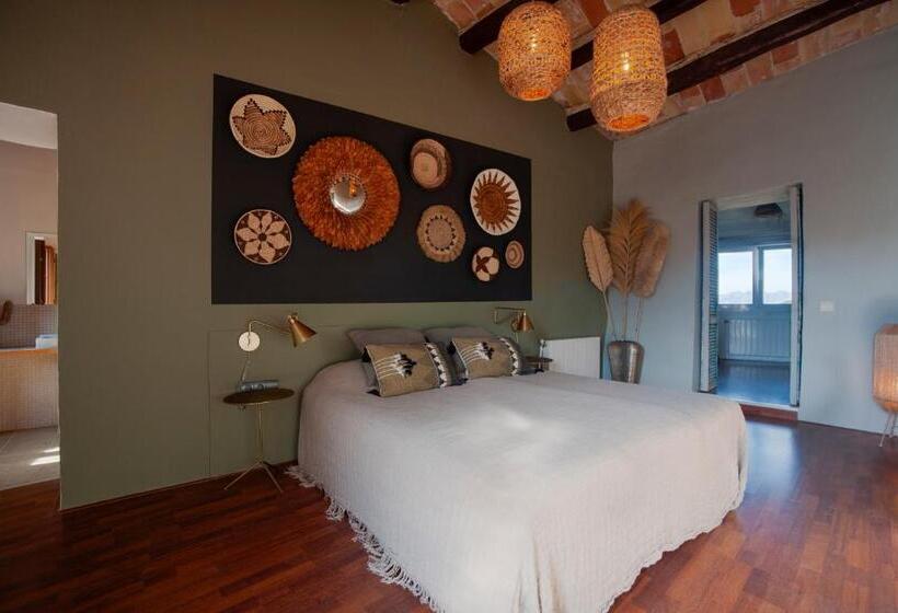 4인용 스탠다드 룸, Cal Mestre Casa Rural