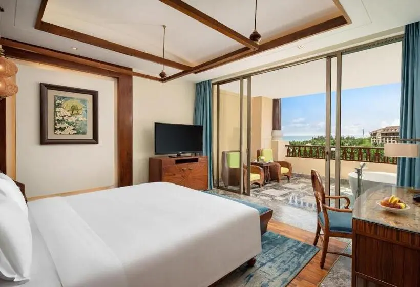 キングサイズベッドのスタンダードルーム, Fairmont Sanya Haitang Bay