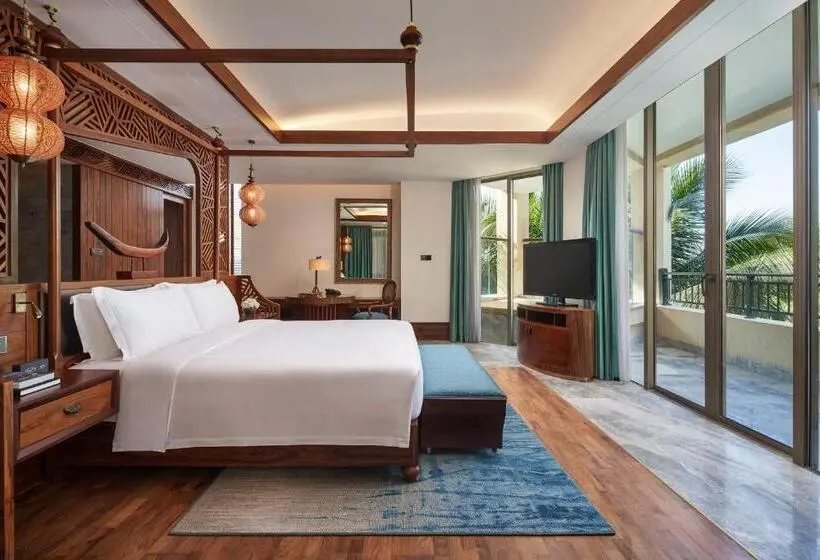 キングサイズベッドのデラックスルーム, Fairmont Sanya Haitang Bay
