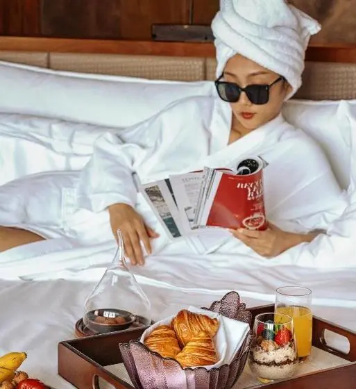 キングサイズベッドのスタンダードルーム, Fairmont Sanya Haitang Bay