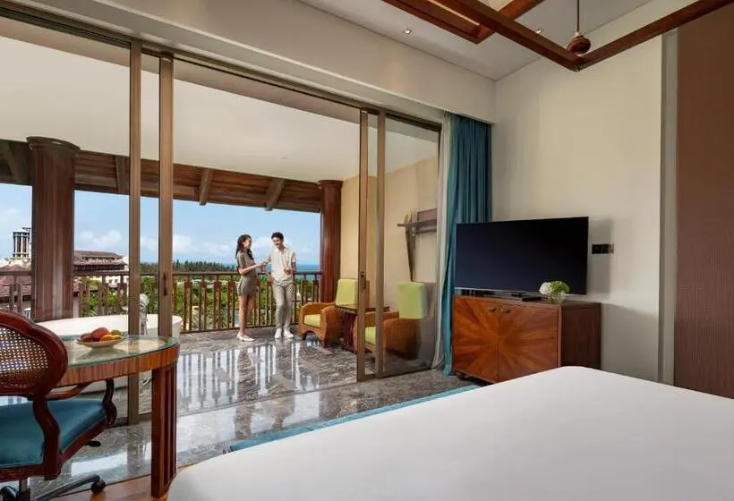 キングサイズベッドのスタンダードルーム, Fairmont Sanya Haitang Bay