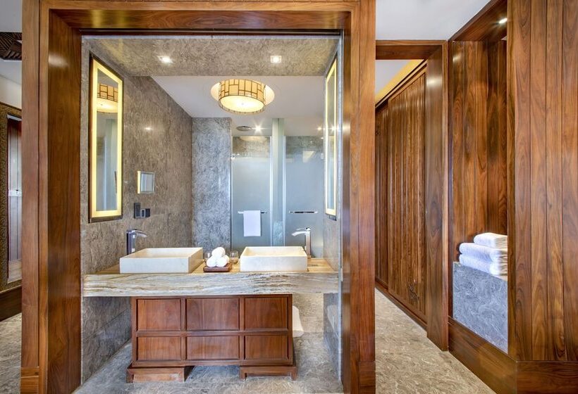 غرفة قياسية مطلّة علي البحر, Fairmont Sanya Haitang Bay