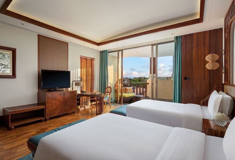 غرفة قياسية مطلّة علي البحر, Fairmont Sanya Haitang Bay