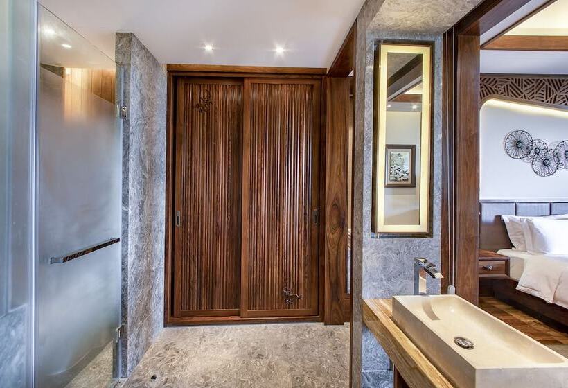 غرفة ديلوكس مطلّة علي الحديقة, Fairmont Sanya Haitang Bay