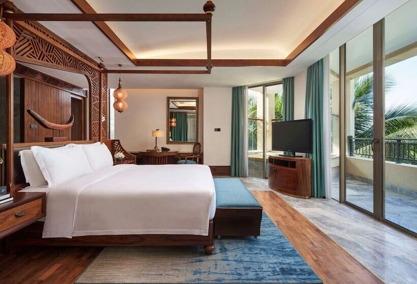 غرفة ديلوكس مطلّة علي الحديقة, Fairmont Sanya Haitang Bay