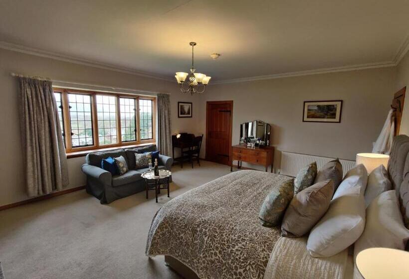 غرفة قياسية مطلّة علي البحر, Luxury Bed And Breakfast At Bossington Hall In Exmoor, Somerset