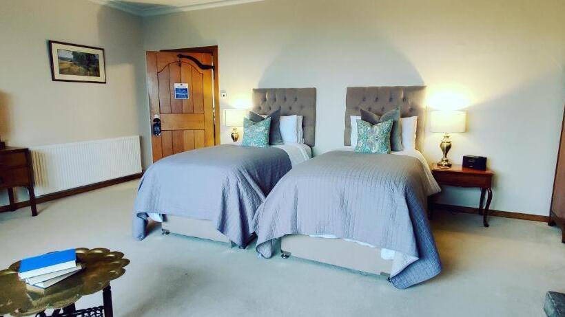 带海景的标准房, Luxury Bed And Breakfast At Bossington Hall In Exmoor, Somerset
