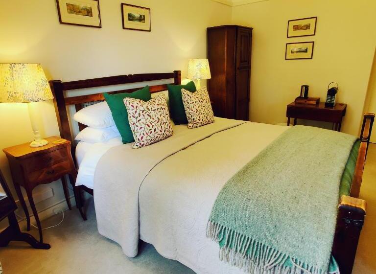 带大床的标准间, Luxury Bed And Breakfast At Bossington Hall In Exmoor, Somerset