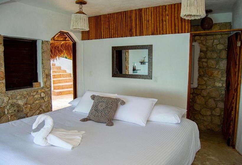 اتاق لوکس با بالکن, Xcabal Hotel Boutique