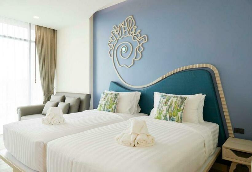 스탠다드 룸 풀장 전망, Elmas Cha Am Design