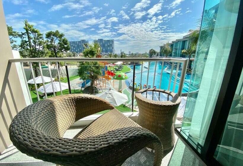 스탠다드 룸 풀장 전망, Elmas Cha Am Design