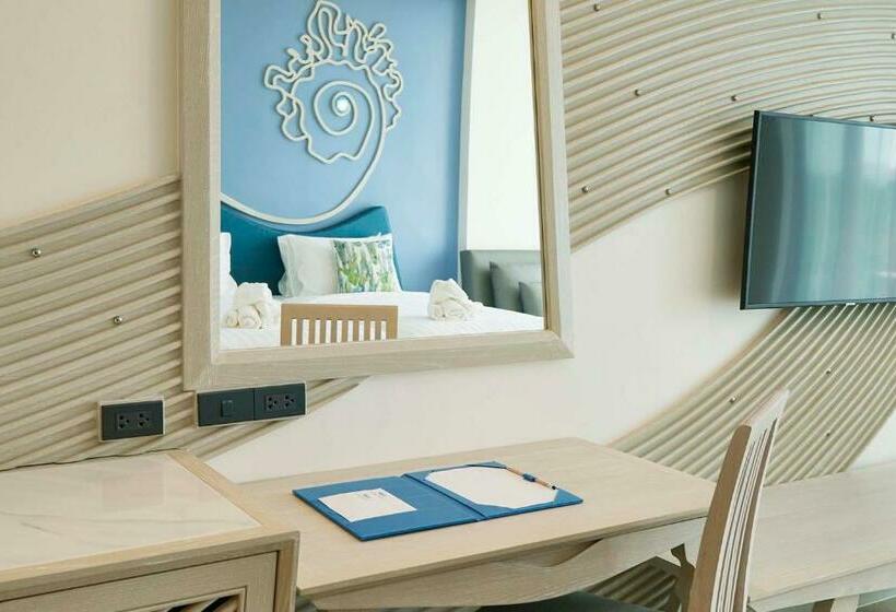 스탠다드 룸 풀장 전망, Elmas Cha Am Design