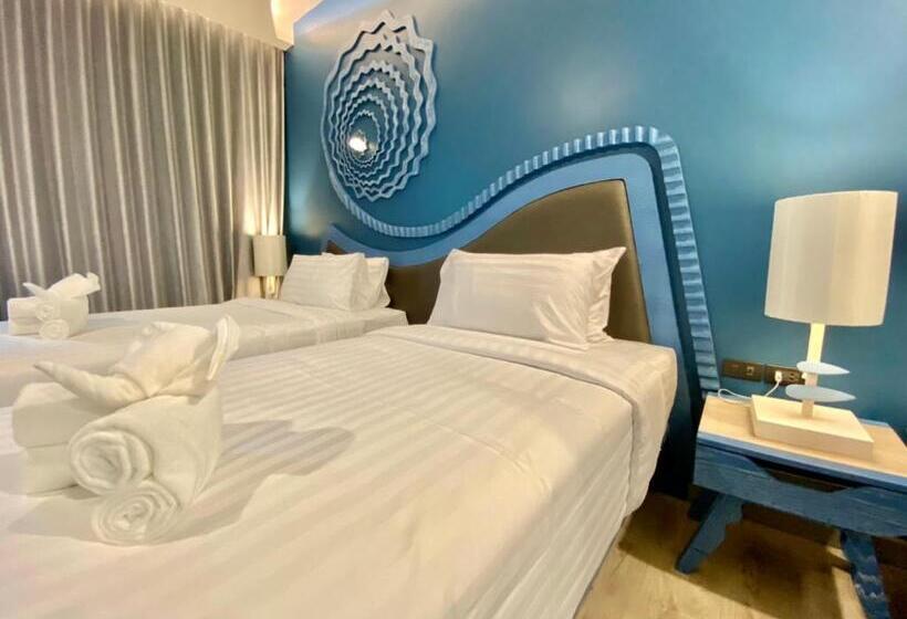 빌라 1 베드룸 - 수영장, Elmas Cha Am Design