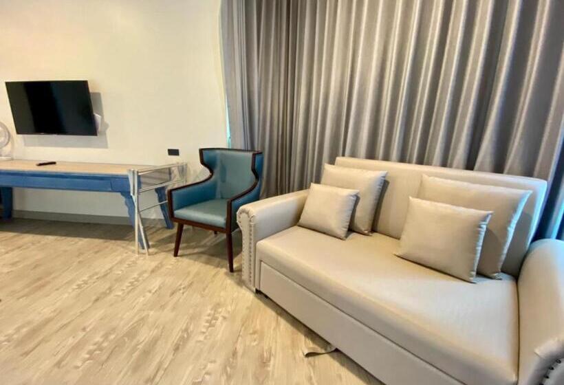 빌라 1 베드룸 - 수영장, Elmas Cha Am Design