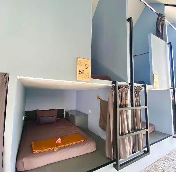 Кровать в Общей Комнате, The Jungle Hostel Canggu