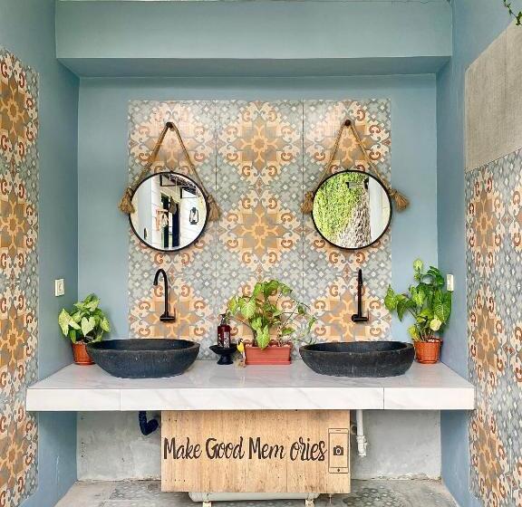 سرير فى غرفة مشتركه, The Jungle Hostel Canggu