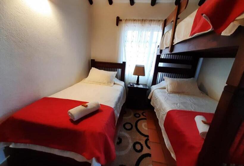 اتاق خانوادگی با سرویس بهداشتی مشترک, Aparta Hotel El Refugio De María