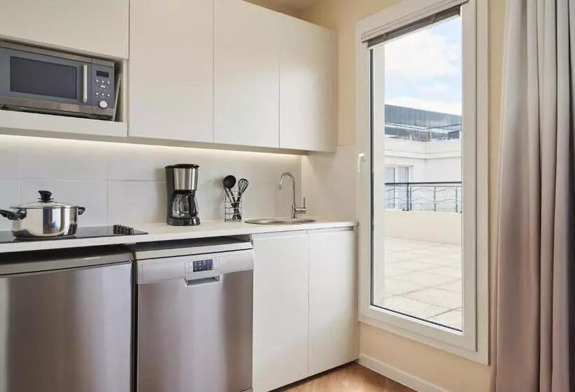 آپارتمان 2 خوابه, Aparthotel Adagio Porte De Versailles