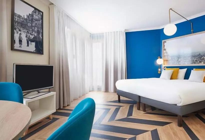 استودیو استاندارد با بالکن, Aparthotel Adagio Porte De Versailles