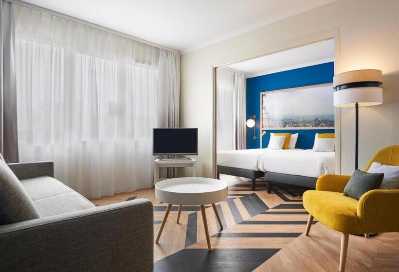Апартаменты 1 Спальня, Aparthotel Adagio Porte De Versailles