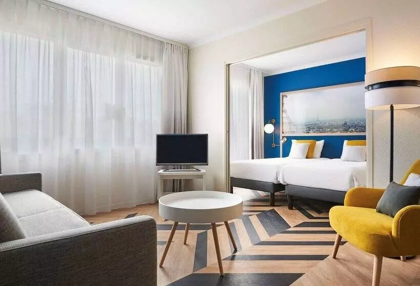 آپارتمان 2 خوابه, Aparthotel Adagio Porte De Versailles