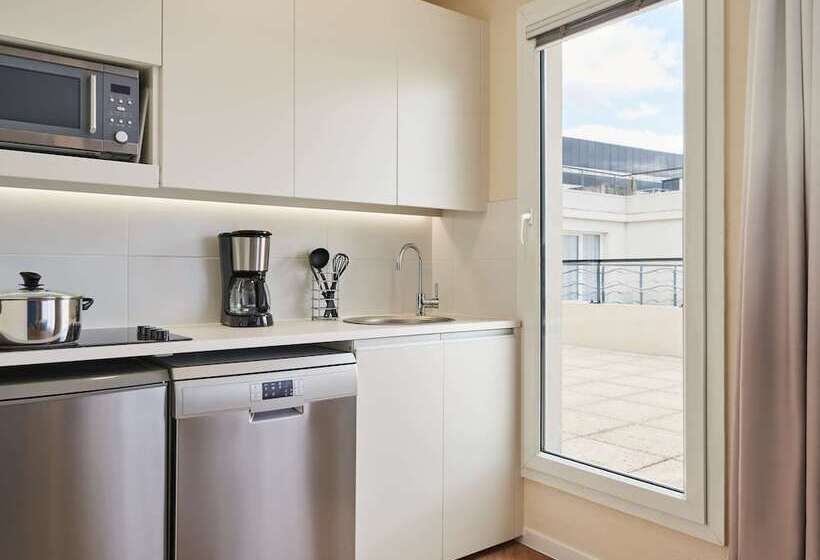 شقة غرفتين, Aparthotel Adagio Porte De Versailles