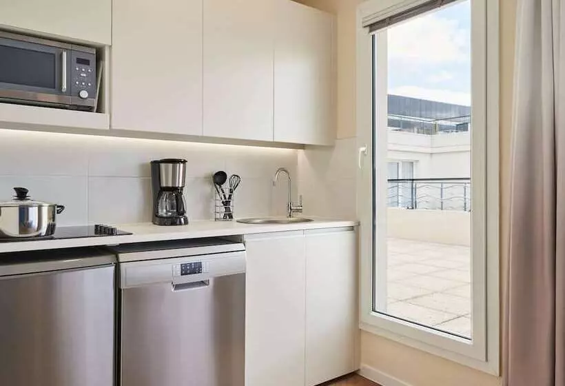 آپارتمان 2 خوابه, Aparthotel Adagio Porte De Versailles