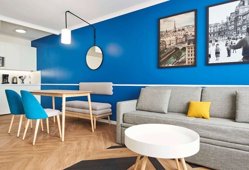 Апартаменты 2 Спальни, Aparthotel Adagio Porte De Versailles