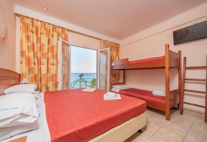 Четырехместный Номер Стандарт Вид на Море, Corfu Maris