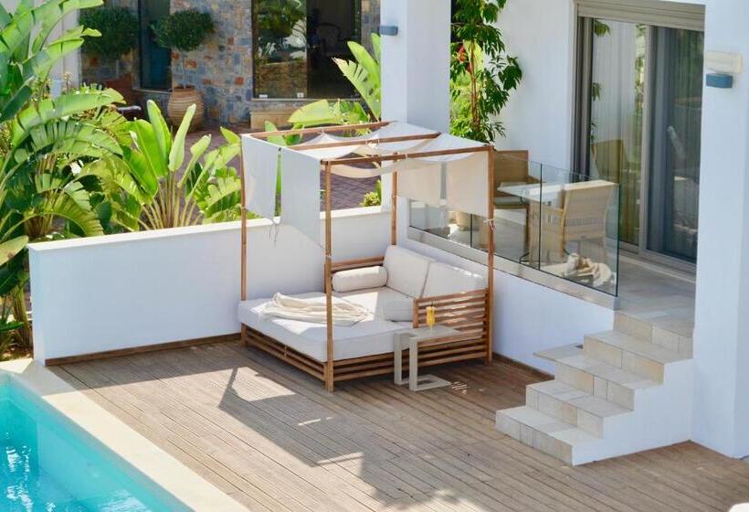 סוויטת דלוקס נוף לים, Creta Blue Boutique