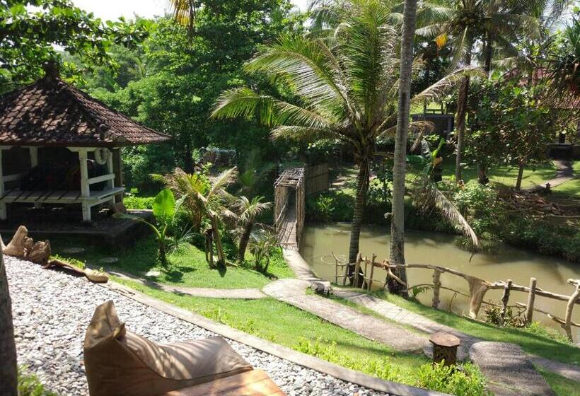 וילת 2 חדרי שינה נוף לגינה, Gajah Mina Beach Resort