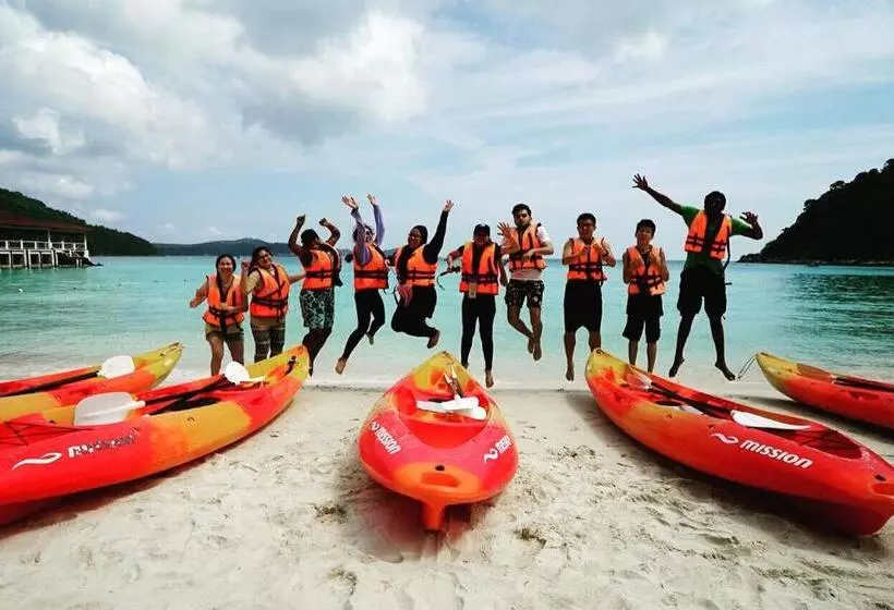 اتاق پرمیوم با چشم‌انداز دریا, Perhentian Island Resort
