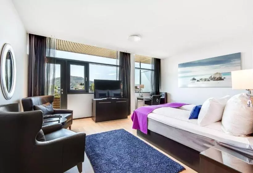 Deluxe-huone Merinäkymä Parveke, Quality Hotel Ulstein