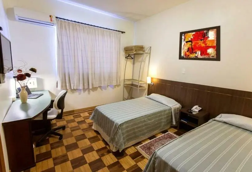 اتاق استاندارد یک نفره, Almasty Hotel Próximo A Arena Condá E Centro De Eventos