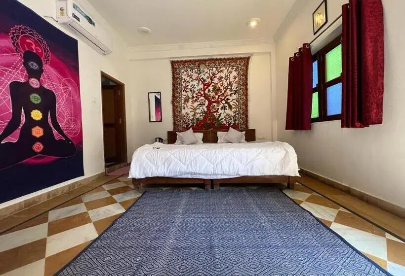 テラス付スーペリアルーム, Pushkar Golden Haveli