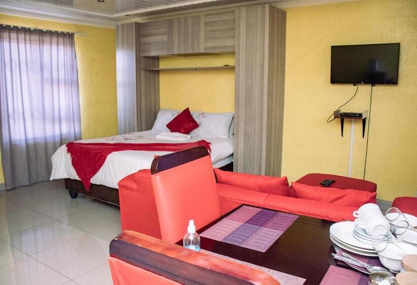 Quarto Standard Cama King, Phomolong Guest House Soweto