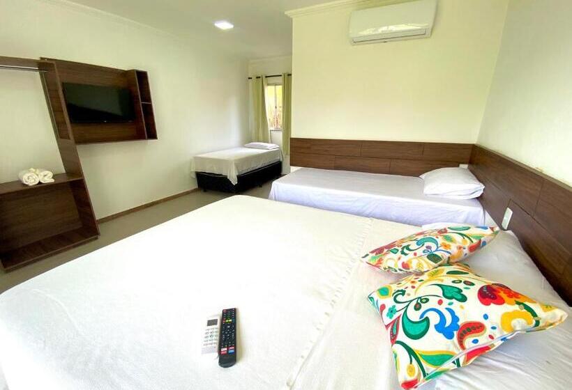 חדר דלוקס לארבעה, Pousada Maria Preta