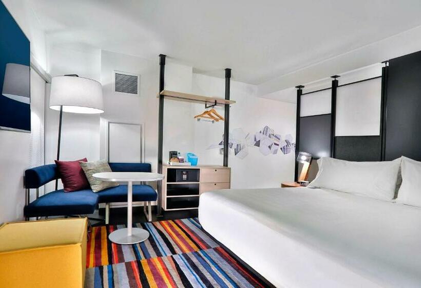 스탠다드 룸 킹사이즈 침대, Aloft Dallas Dfw Airport Grapevine