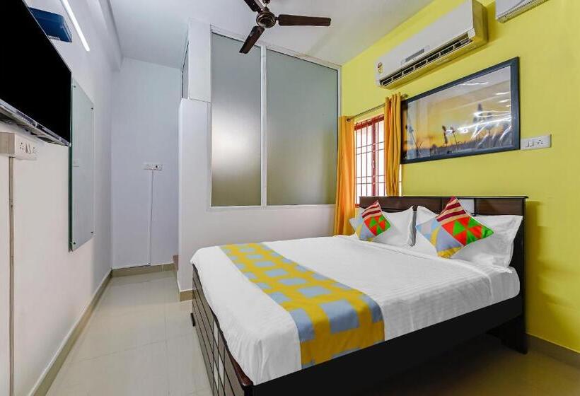 اتاق استاندارد, O Home Jj Residency Near Chennai International Airport