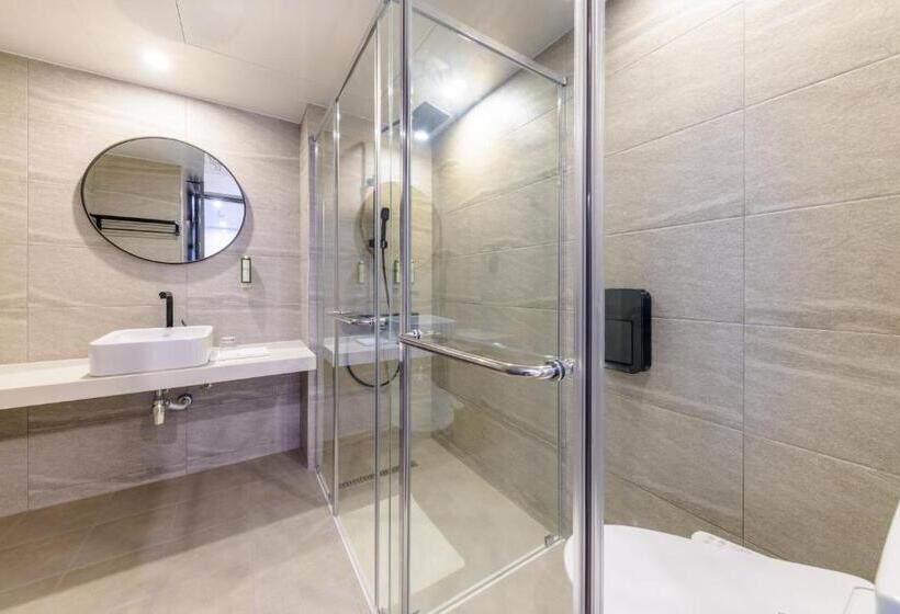 Quarto Deluxe Cama Queen, Ventimo Hotel & Residence Jeju