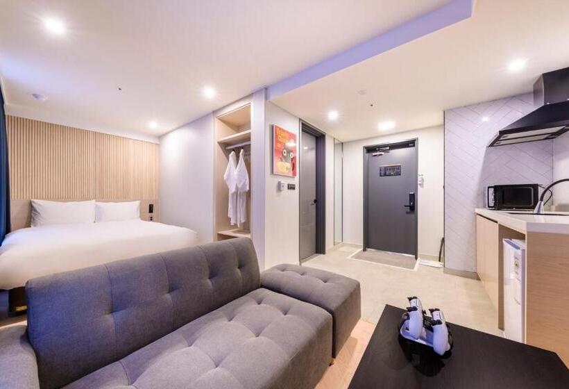 Номер Deluxe Кровать Куин, Ventimo Hotel & Residence Jeju